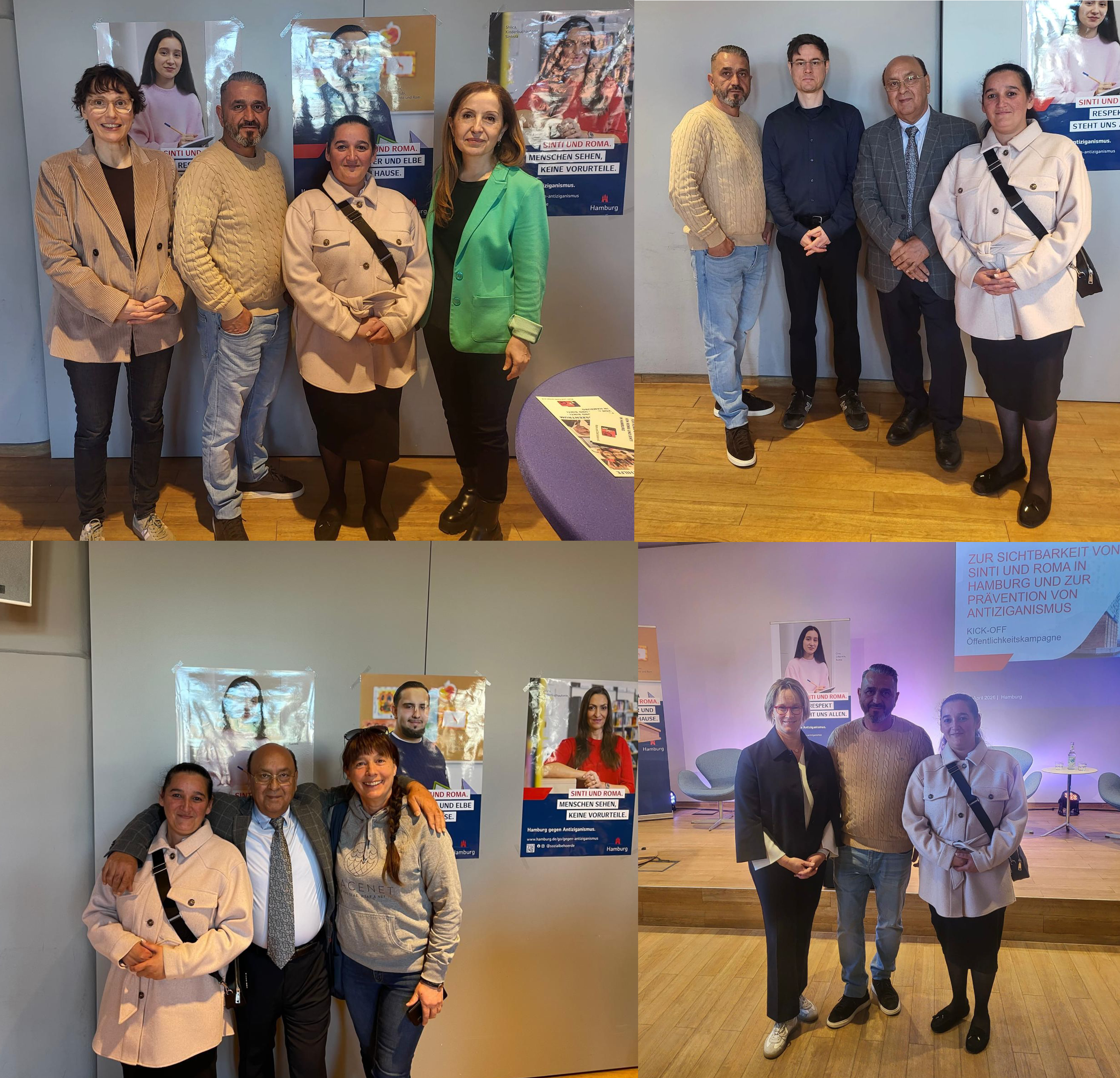 Teilnahme am Kick-off der Öffentlichkeitskampagne gegen Antiziganismus